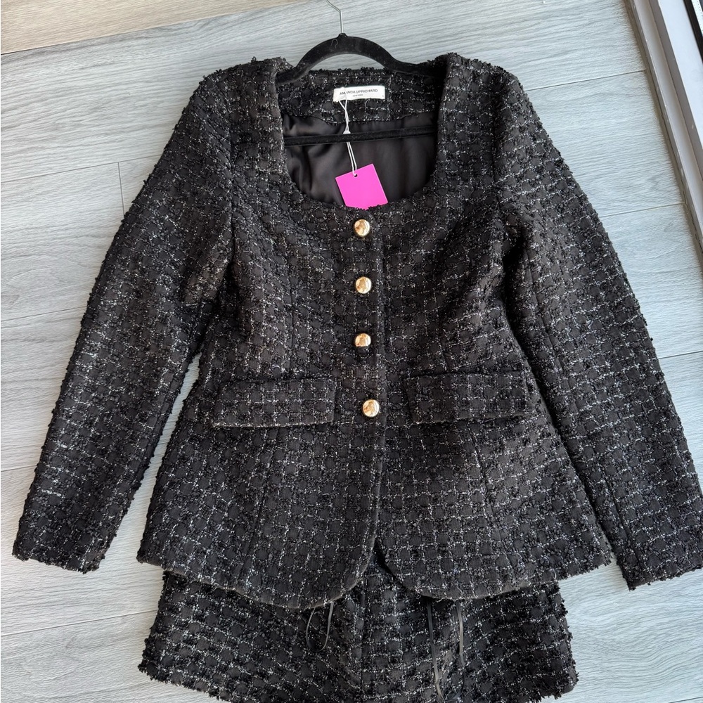 Amanda Uprichard Long Sleeve Kya Romper - Picture 4 of 11